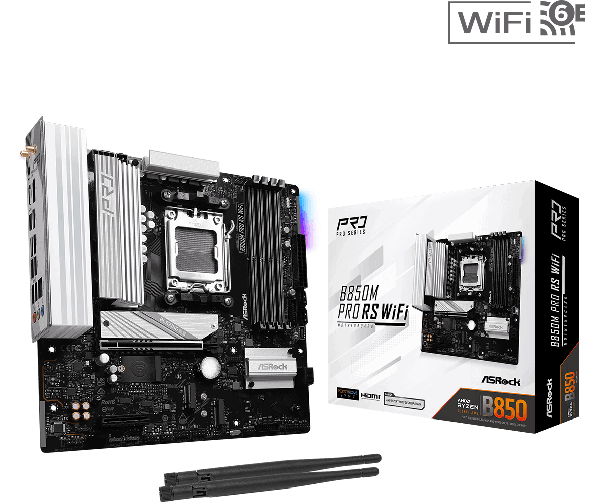 ASROCK B850M PRO RS WIFI