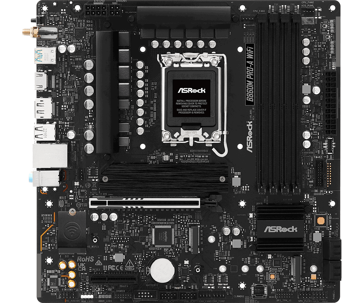 ASROCK B860M PRO-A WIFI