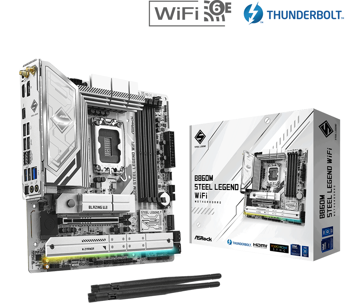 ASROCK B860M STEEL LEGEND WIFI