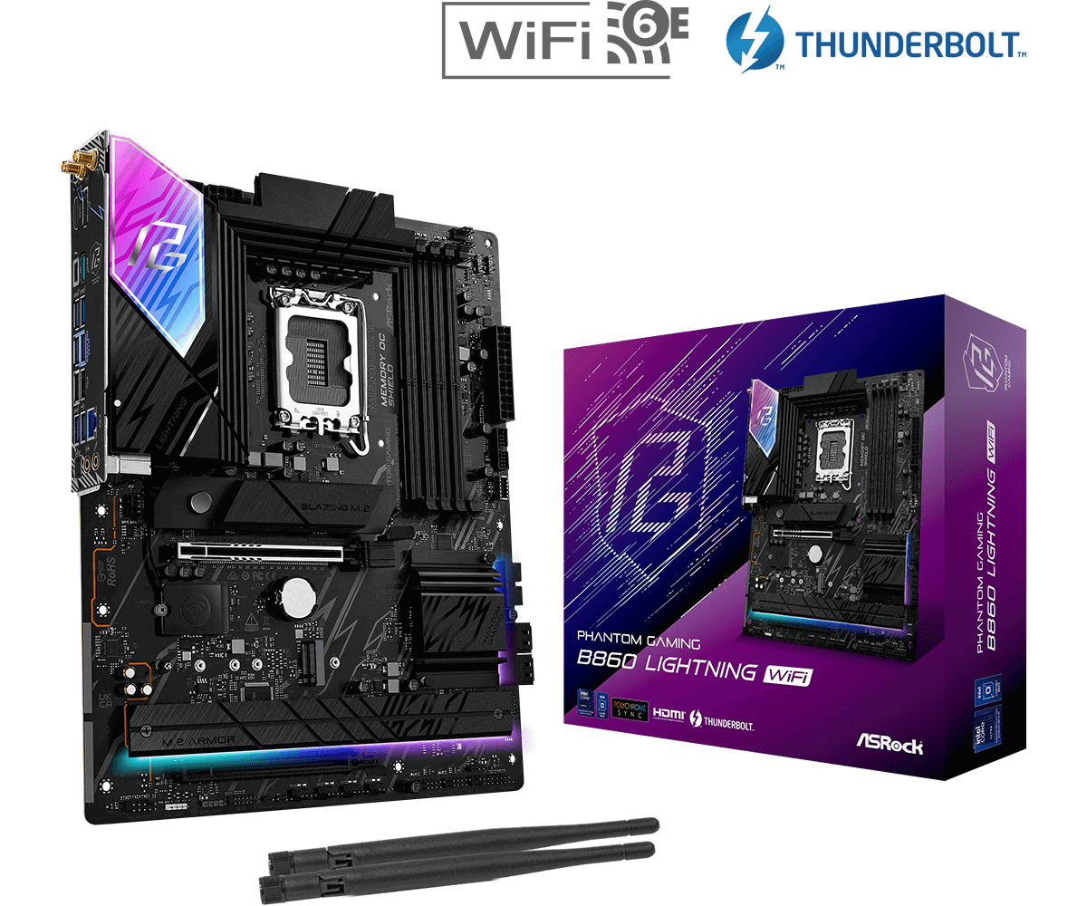 ASROCK B860 LIGHTNING WIFI