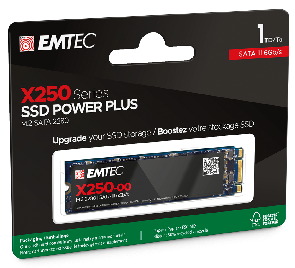 EMTEC SSD X250 1TB M2 SATA
