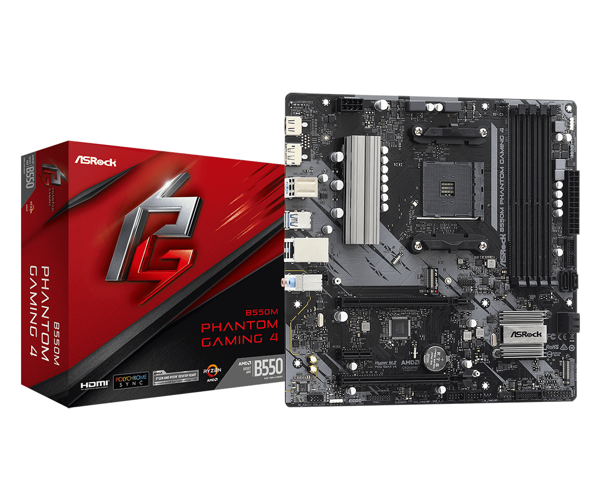 ASROCK B550M PHANTOM GAMING 4
