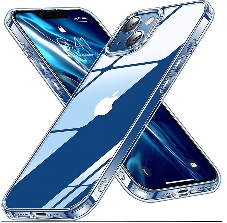Супер тънък силиконов калъф /прозрачен/ за Iphone 12 Pro