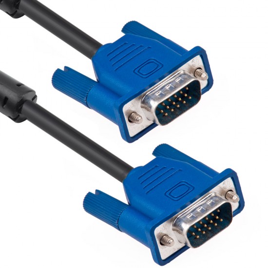 Видео кабел VGA-VGA 1.5m