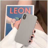 Силиконов калъф матов /сив/ за Huawei P20 